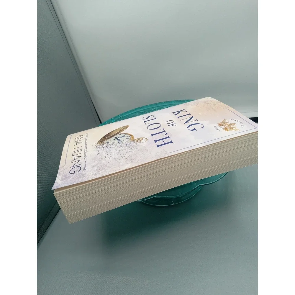 King Of Sloth By Ana Huang Barnes & Noble Exclusive Edition #4 Sticker Came Off